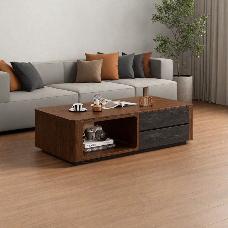 Table basse de style rétro américain
