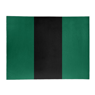 Tapis à rayures green national hockey