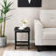 Table d'appoint en plastique Ambudkar Rosecliff-1261795905