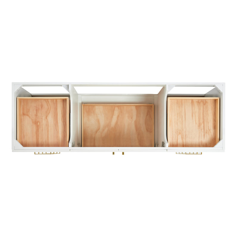 66'' Single Bathroom Vanity Base Only, White