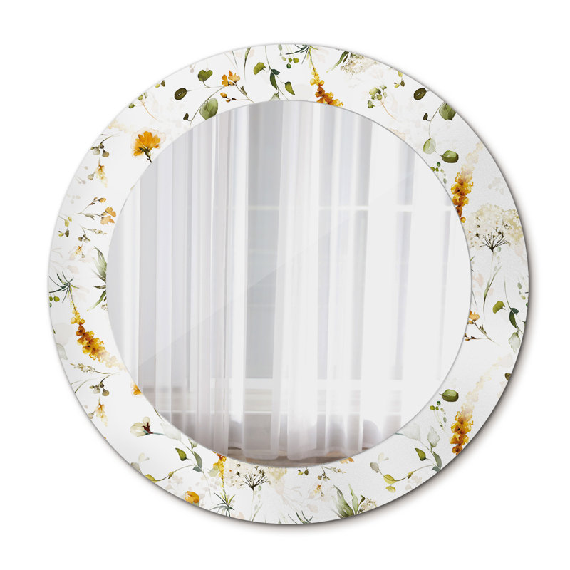 Huldar Glass Flat Wall Mirror