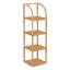 30cm W Bamboo / Rattan Shelving Unit