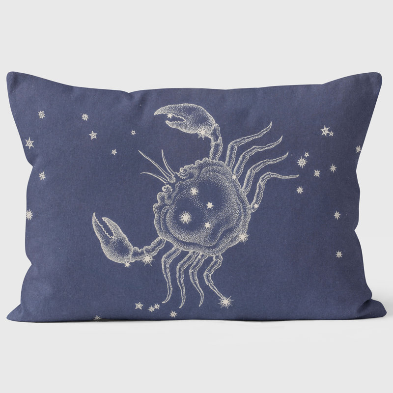 Cancer Zodiac Sign - "Starry - Starry Night" Cushion