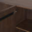 Buffet 4 portes en bois brun Juljan
