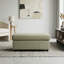 Repose-pieds rembourré Roundhill Furniture Wilson, vert olive-131438726