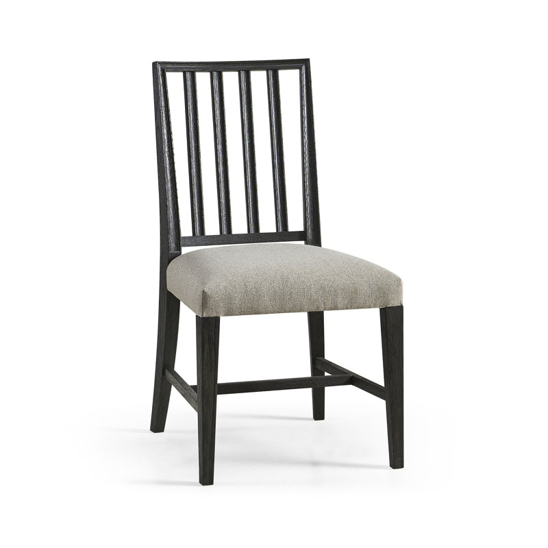 Umbra Upholstered Dining Chair, Ebonized Black