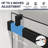 Frameless Soft-Closing Single Sliding Shower Door