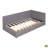 Upholstered Daybed With 2 Storage Drawers Twin Size Sofa Bed Frame No Box Spring Needed, Linen Fabric-372987738