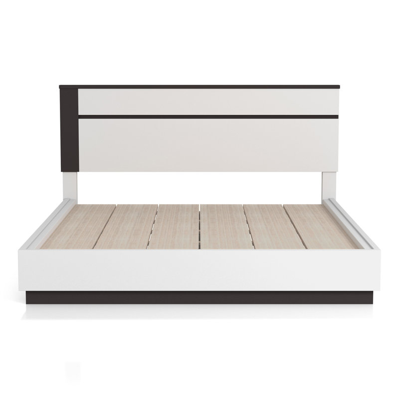 Arakawa Solid Wood Platform Bed, Queen