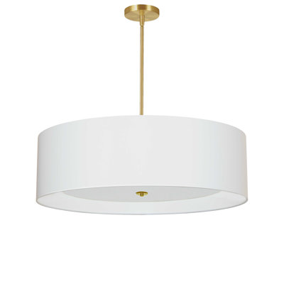 Lustre tambour 4 lumières Iyanah