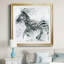 Zèbre II - peinture encadrée-941522234-941522180