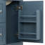 Ensemble de meuble-lavabo autoportant 24 po avec lavabo en céramique intégré, portes et tiroirs à fermeture en douceur, tiroir de rangement inférieur et support de porte intérieure 24 po-129764426-129764424