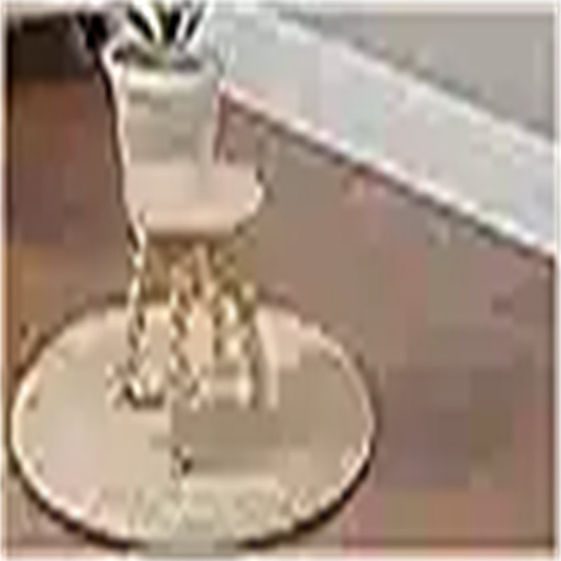 Classic 9.3-Inch Brown Wooden Stool with Detachable Legs