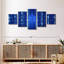 Matrice d'ordinateur bleue-1472932762