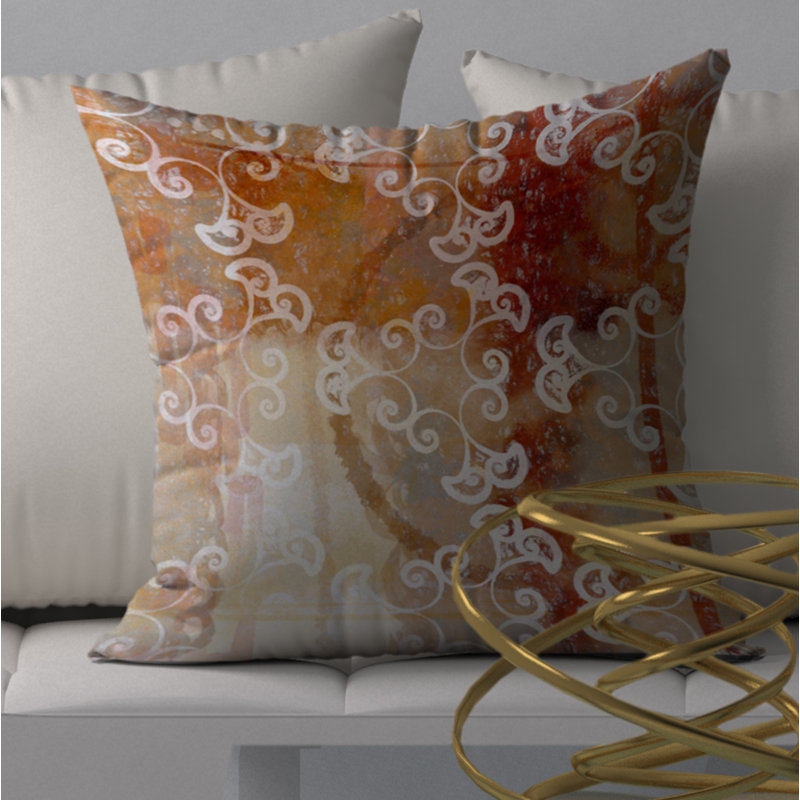 Housse et insert de coussin décoratif Fres Fres, 18" x 18"