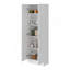 Armoire de rangement à deux portes Virginia, cinq tablettes-101731990