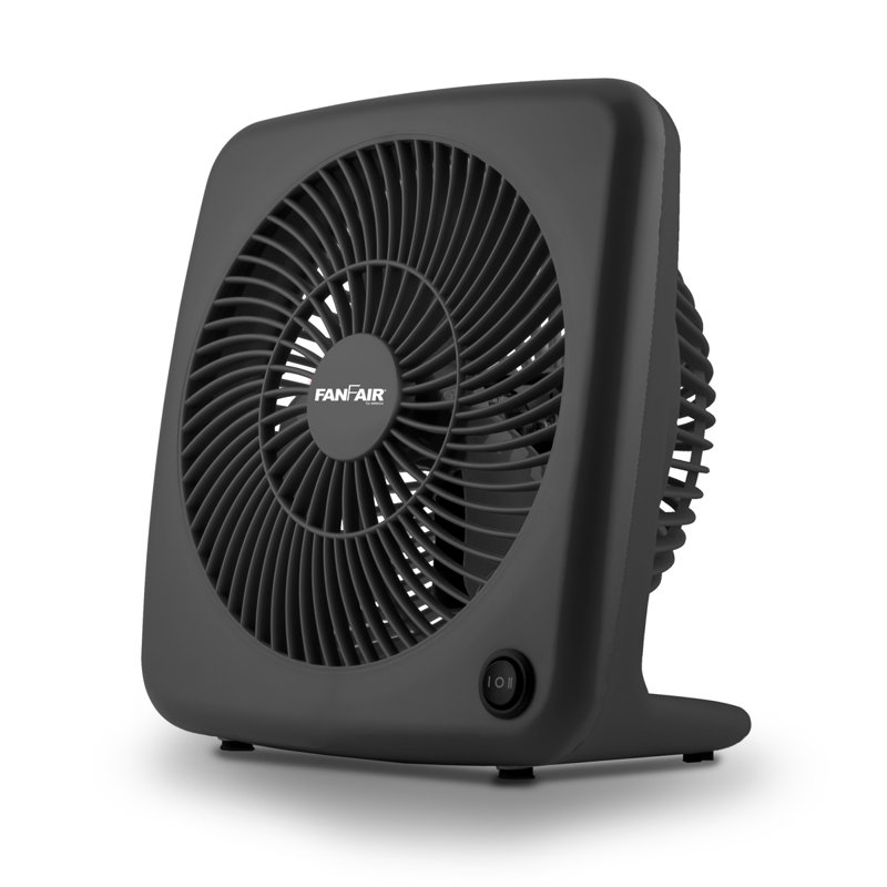 Ventilateur personnel 7 po Fanfair, Noir