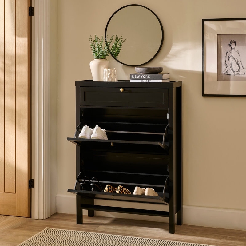 12 Pair Shoe Storage Cabinet