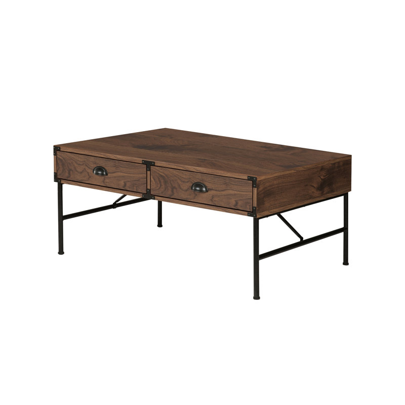 Mykeal Solid Wood Coffee Table