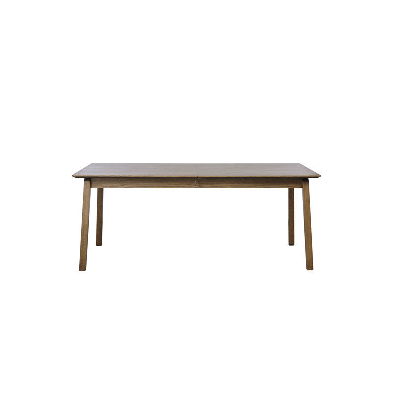 Bodiam Oak Dining Table, Smoked, 75cm H x 95cm W x 190cm L
