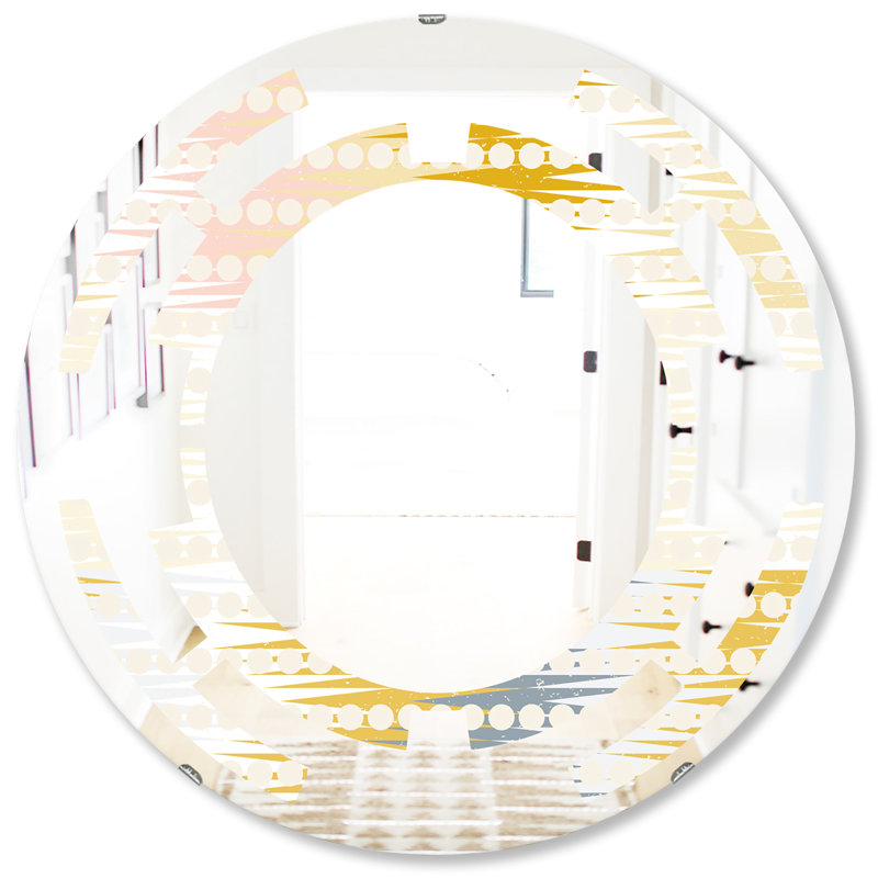 Miroir mural Wave, H 31,5 po x l 23,7 po