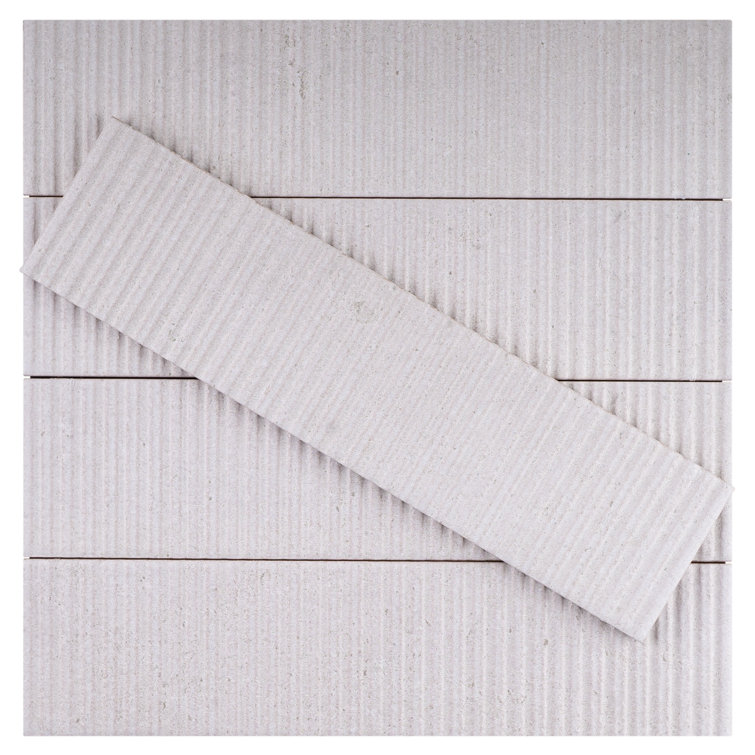 Globe 2.96 in. X 11.82 in. Matte Ceramic Subway Wall Tile