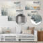 - Salon d'art mural abstrait en métal-760778016