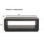 Table basse rectangulaire de style contemporain