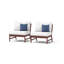 Chaise de patio Minhaj avec coussins Sunbrella-1960691938