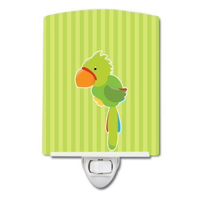 Pirate Parrot Ceramic Night Light