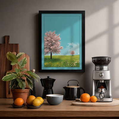 Blossom Tree in Spring Botanical - Framed Print