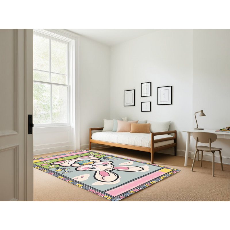 Tapis de vacances de Pâques The Holiday Aisle®, Rectangulaire 2 pi x 3 pi