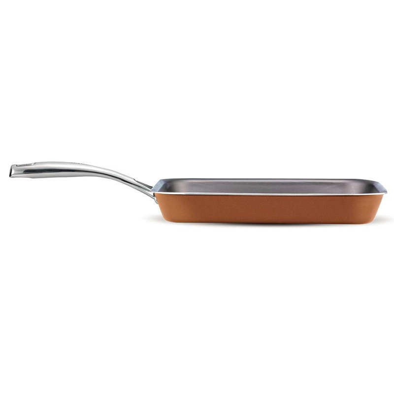 Magnifiqa Diamond Pro 28cm Non-Stick Enameled Cast Iron Griddle