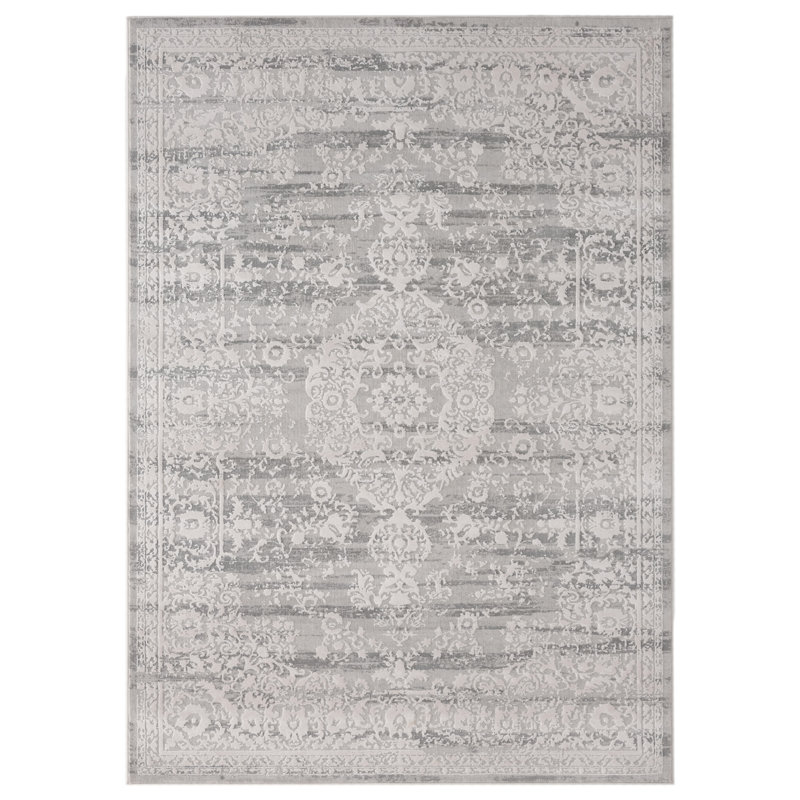 Tapis gris Bryker Woods, Rectangle 1 pi 11 po x 3 pi