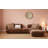 Mocha Cloud 125'' Sectional Sofa With Ottoman