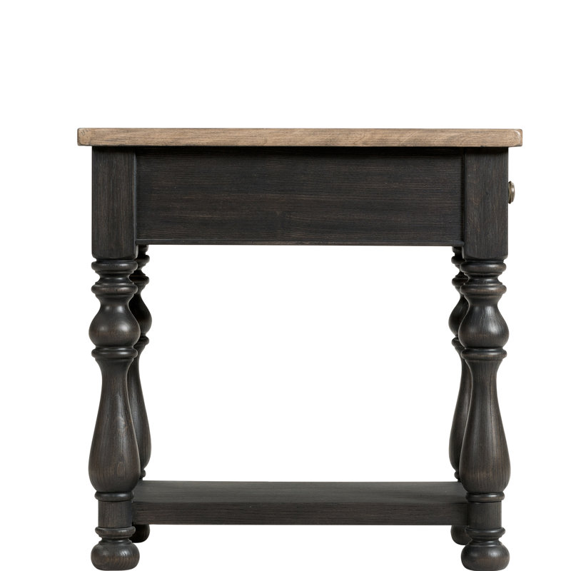 Table de bout avec rangement afton Elbridge