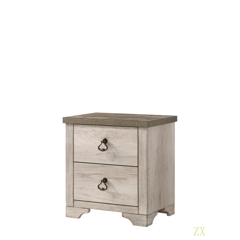 Table de chevet vieillie 1Pc