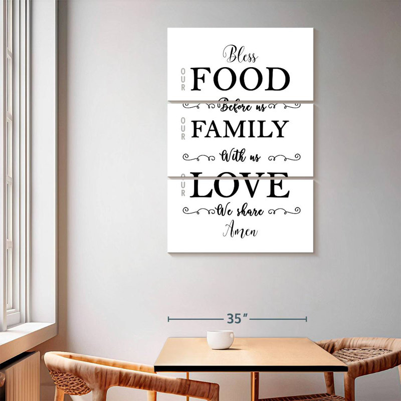 Kema Kitchen II Wall Sign, 65" H x 42" W