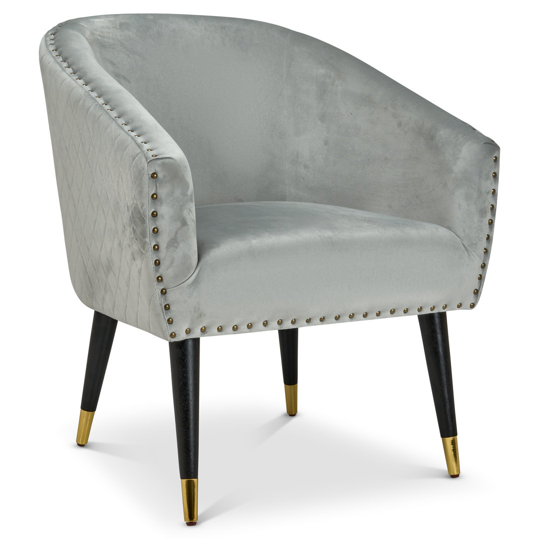 Miamiville 64Cm Wide Velvet Tub Chair