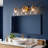 3-Light Bathroom Vanity Light, Modern Gold Wall Sconce with Clear Glass Shades