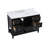 Elena 48 " W Freestanding Standard Free Standing 1 Single Vanity Bathroom Vanity With Engineered Marble Top-1542276271