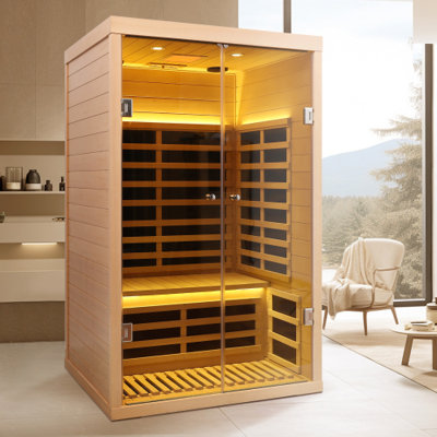 Sauna infrarouge lointain pour deux personnes
