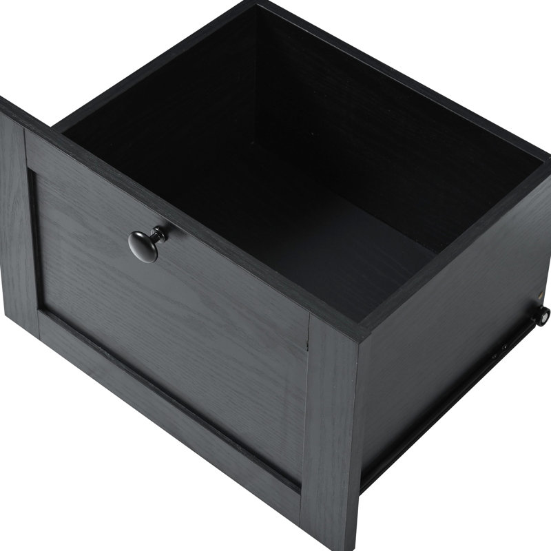 Style Kitchen Island With Drop Leaf And Internal Storage, 54.5" X 29.52" 36.5", Black Rolling Cart Ac Outlets Shelves, 54.5