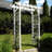Providence 28'' W x 64'' D Polyvinyl Chloride (PVC) Arbor in White-1606531490