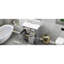 Meuble-lavabo 36 po avec lavabo, lavabo en céramique, 2 tiroirs basculants, charnières de porte à fermeture en douceur-142460702
