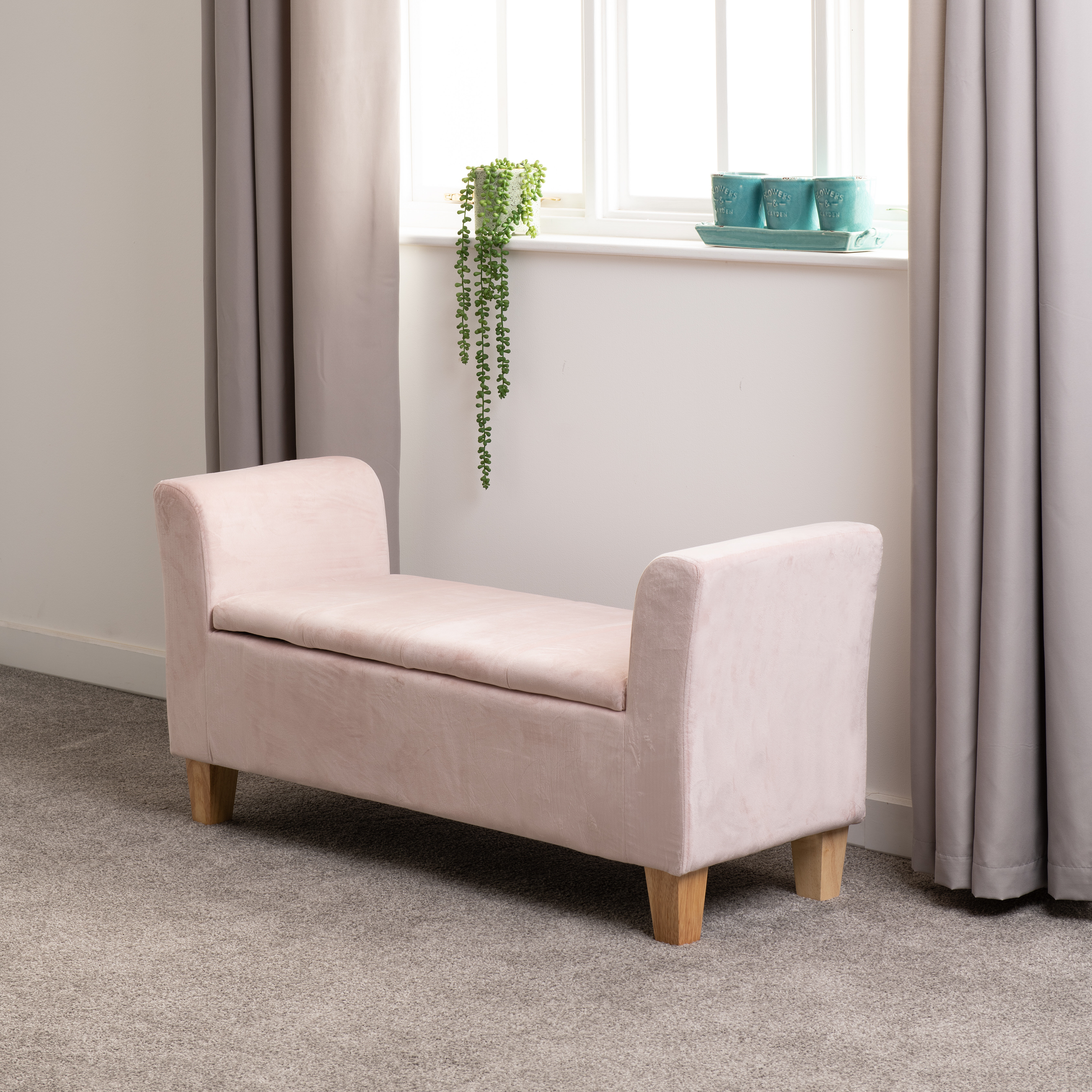 Deford cabriole legs on sale upholstered bench