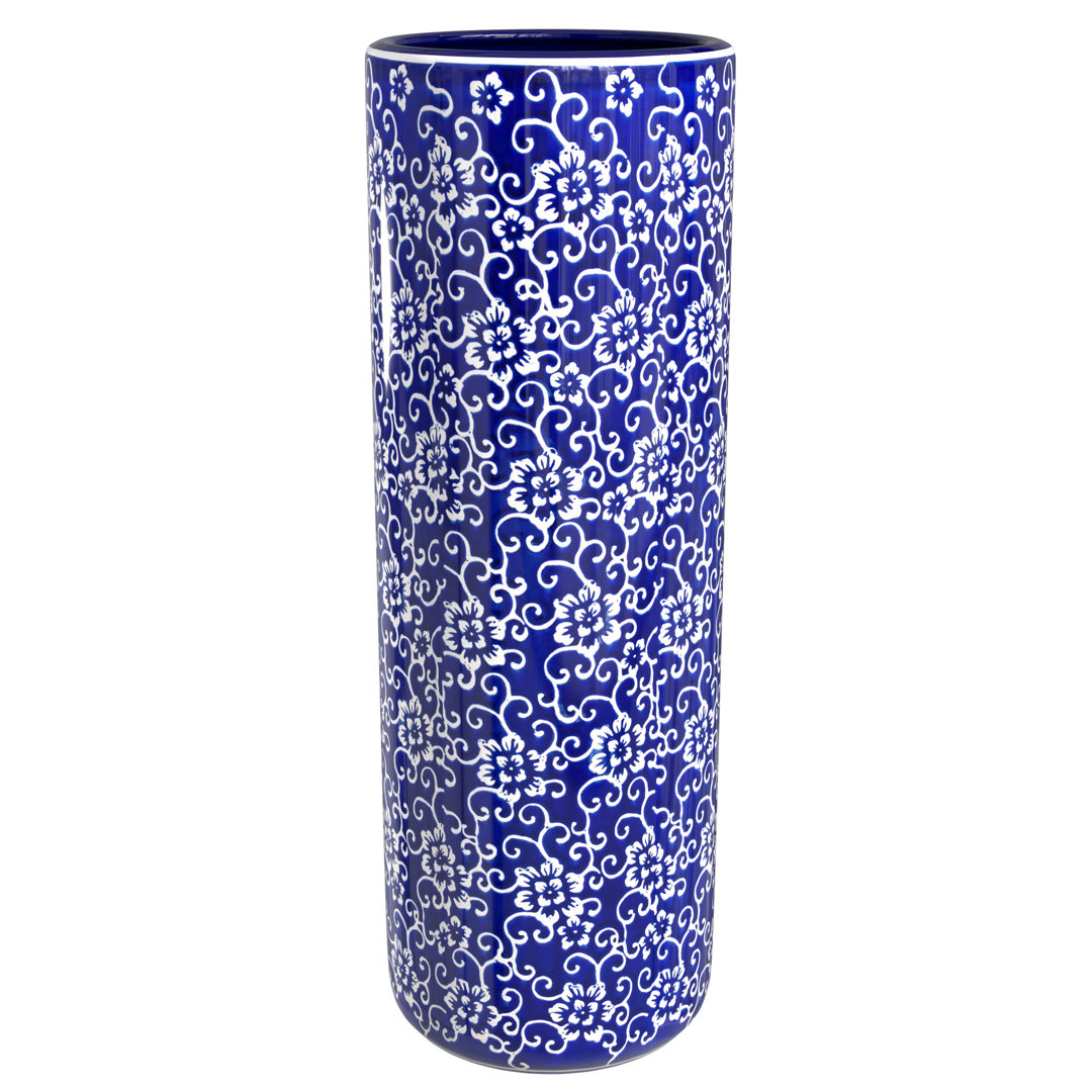 Astou Handmade Ceramic / Porcelain Floor Vase Wade Logan® 