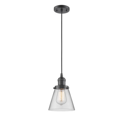 Luminaire suspendu conique à 1 lumière Parkview