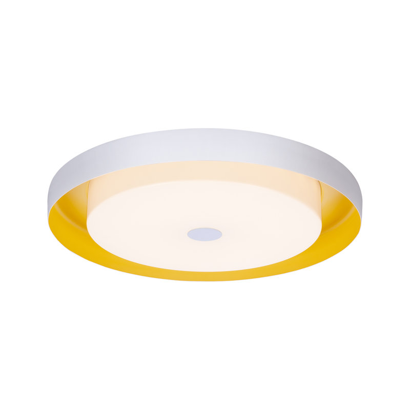 Plafonnier encastré à 1 lumière DEL Philippos, H 2,76 po x l 17,72 po x P 17,72 po