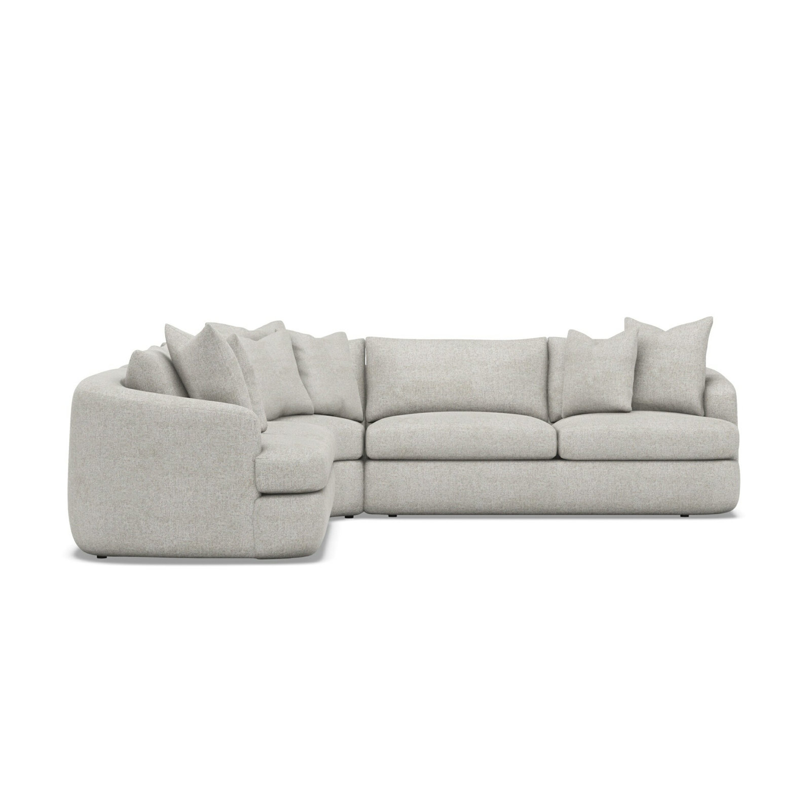 Jules Upholstered L-Sectional, 1697-010